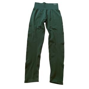 SEFI Timeless Leggings 7/8 Forest Green Size XS High Waisted Activewear Seamless